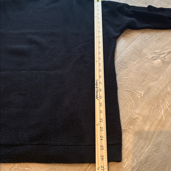 Free People Black Ottoman Women’s Size Large Ptp 27” - Picture 5 of 6